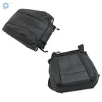 Driver Seat Cover for Ford Expedition (2007-2014) Black Bottom & Lean