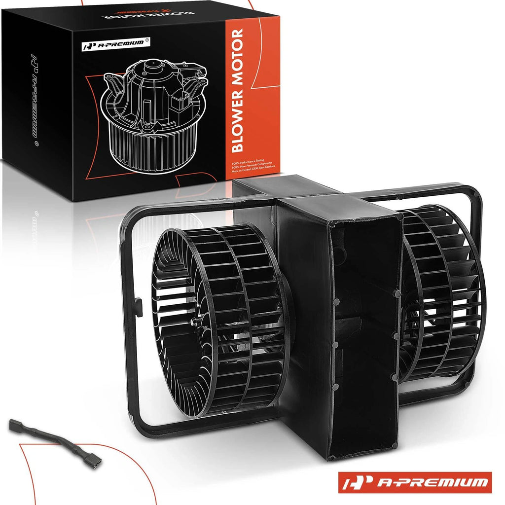 HVAC Blower Motor with Wheel Assembly for BMW E34 E32 E31 (1988–1996)