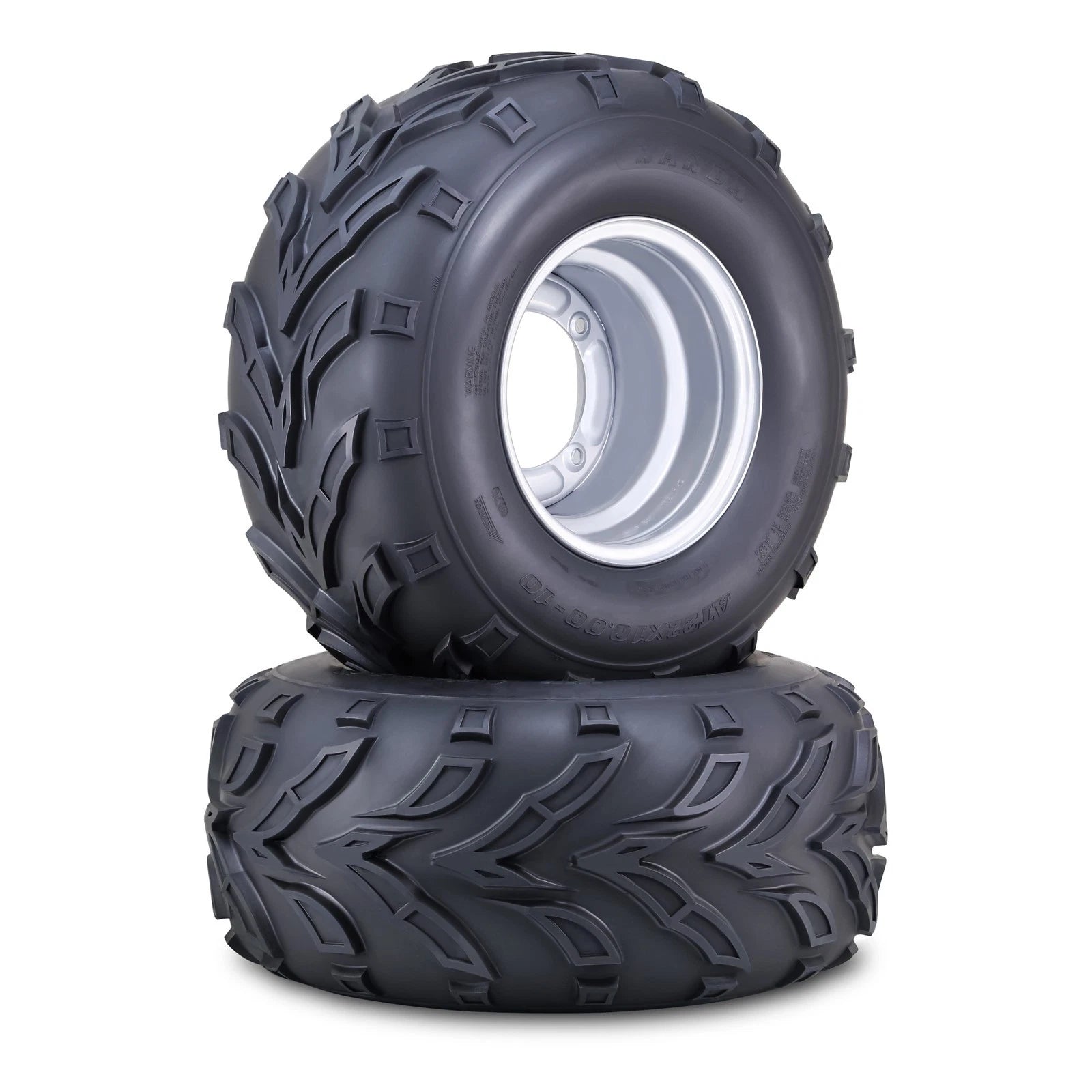 2 WANDA Sport ATV Tires & Wheels for ATV (22X10-10, 4x156mm PCD, 3+5)