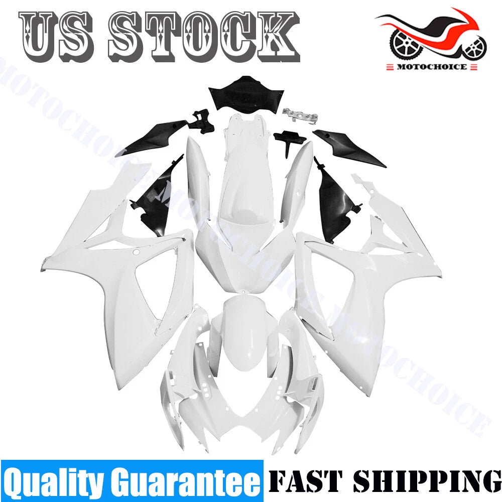 Unpainted Fairing Kit for Suzuki GSXR600 GSXR750 (2006–2007) ABS Bodywork