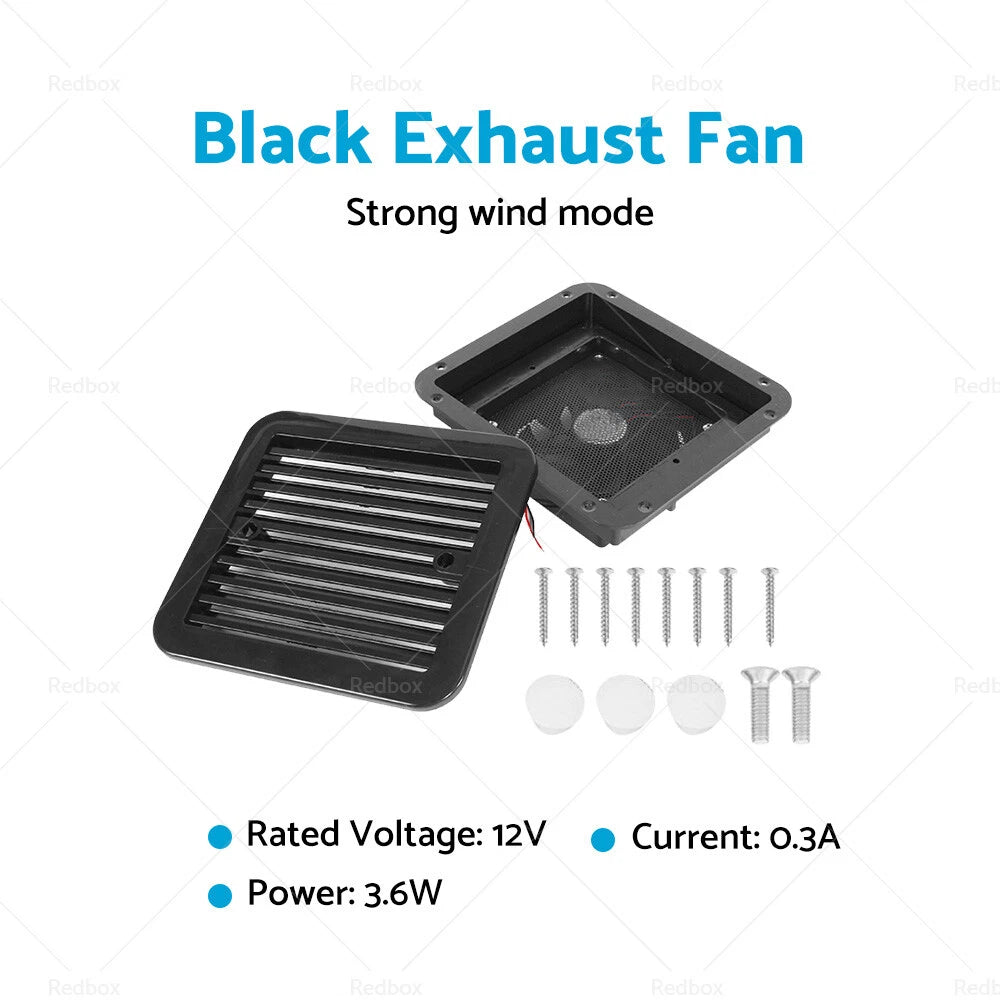 12V Fridge Vent Fan for RV Trailer