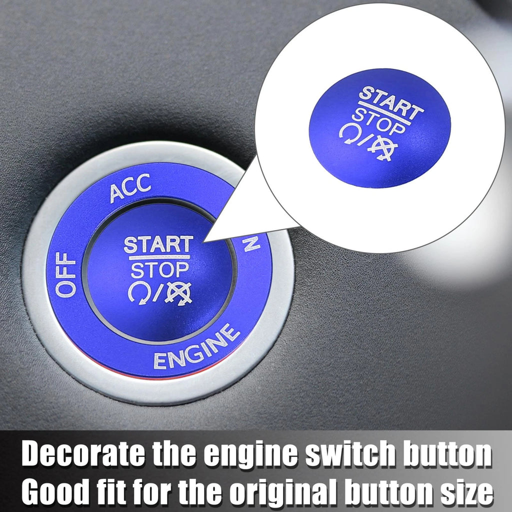 Engine Push Start Button Sticker Kit for Dodge Charger Challenger Durango (2011–2023)
