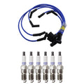 NGK Wire Set & Denso 6 Platinum TT Spark Plugs for Sable Taurus (1996–1999)