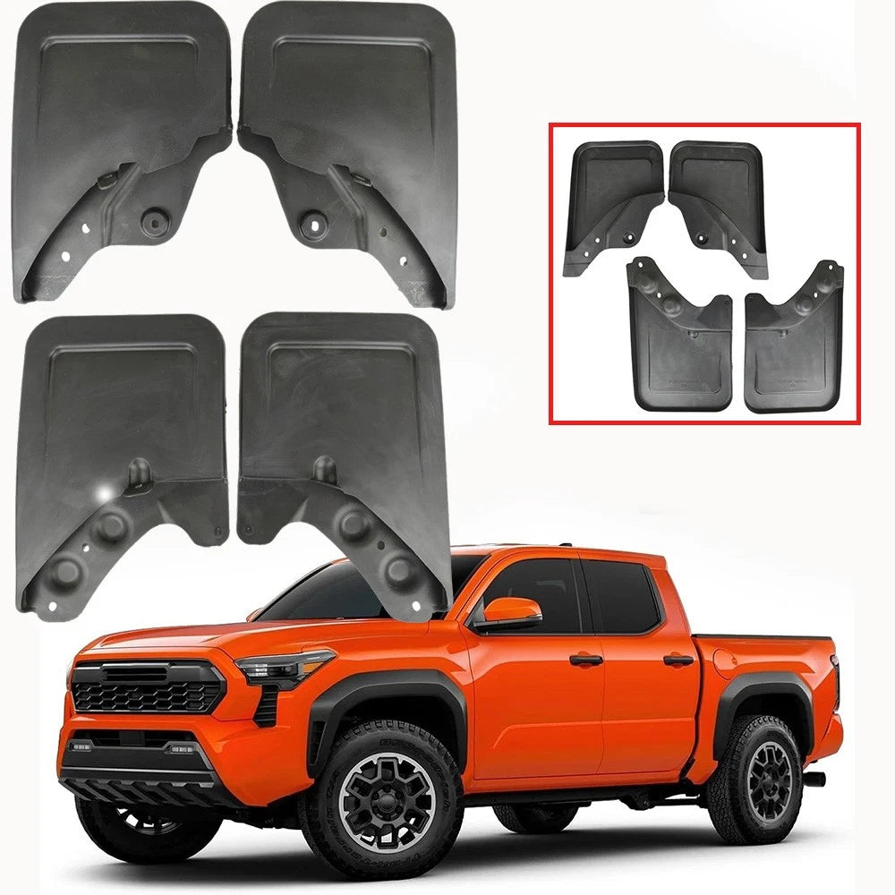 Set of 4 Splash Guards Mud Flaps for Toyota Tacoma (2024–2026)