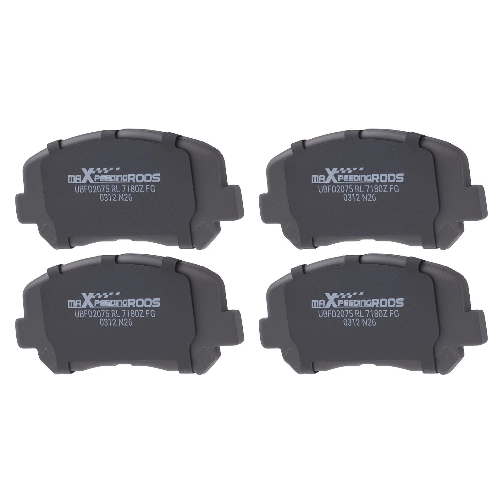 8pcs Ceramic Brake Pads Kit for Mazda CX-5 (2016–2024) D1623 D1846