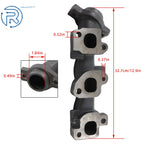 Passenger Side Exhaust Manifold for Dodge Dakota Ram 1500 (2004-2016)