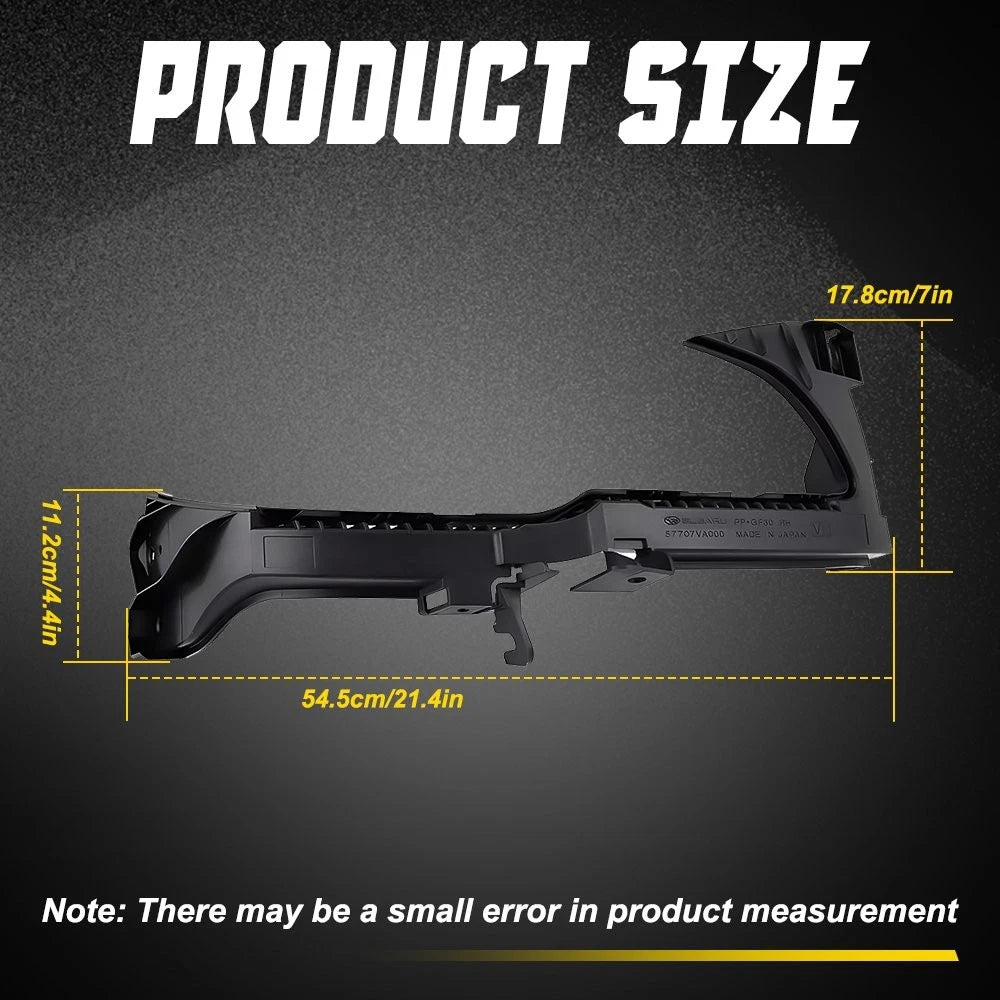 Front Bumper Reinforcement Bracket Pair for Subaru WRX STi (2015–2017)