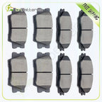 Set of 4 Ceramic Brake Pads for 2010 Lexus HS250h, 2011-2013 Toyota RAV4