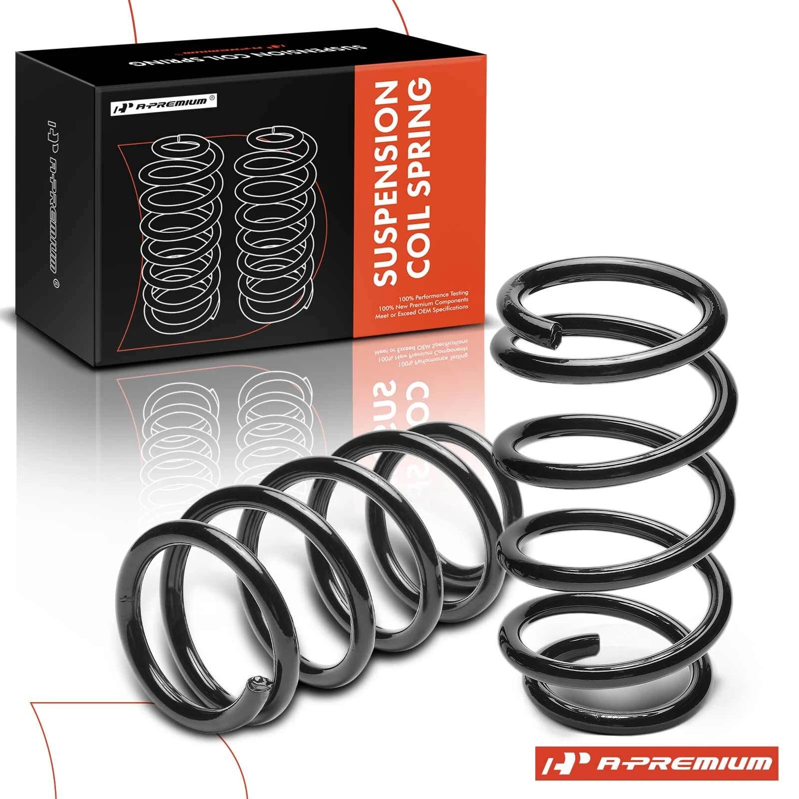2X Rear Side Coil Springs for Ford Edge (2012–2014)