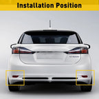Rear Bumper Light Reflector Lamp for Toyota Corolla (2011–2013) Left/Right