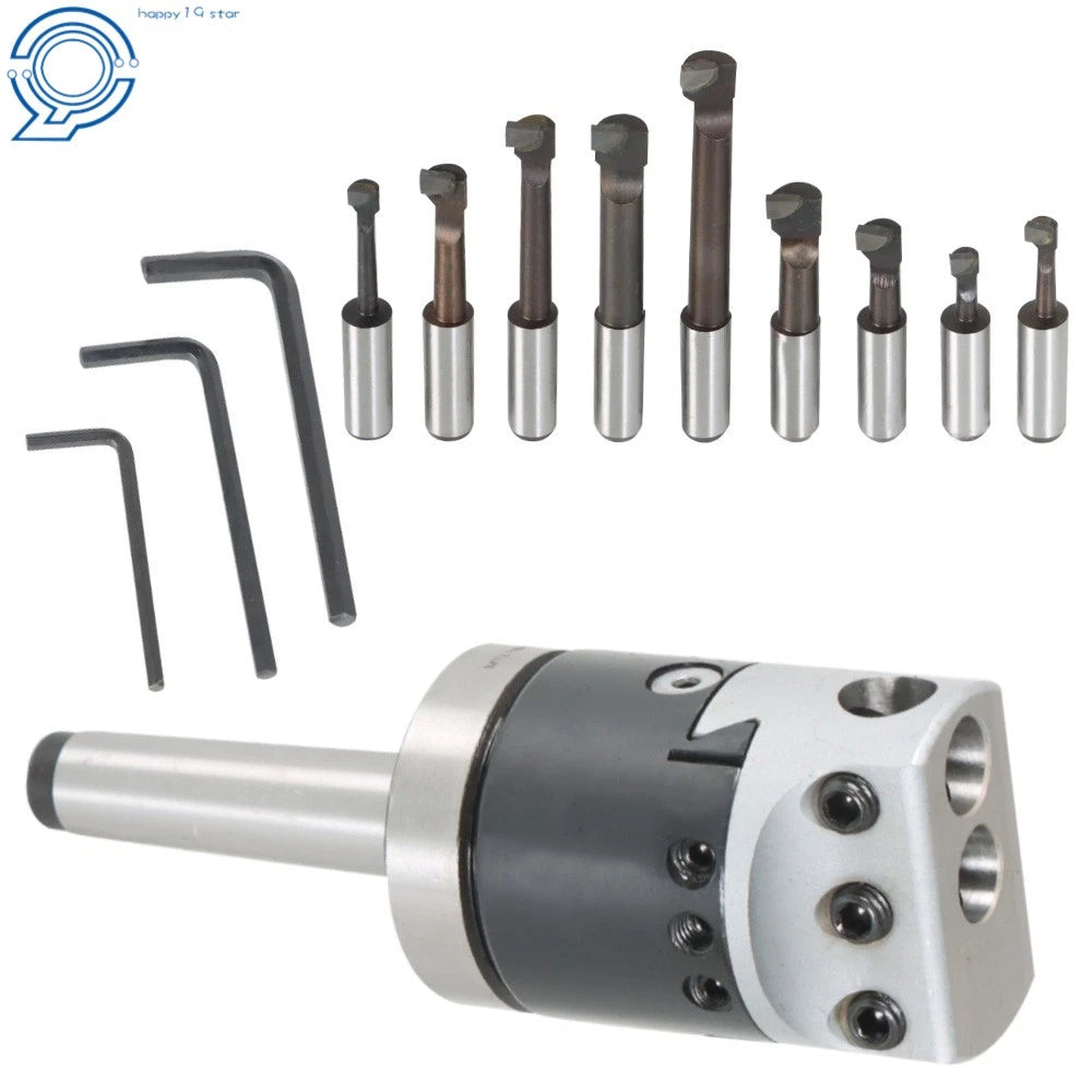 2" Boring Head with MT2 Shank for Boring Bar Sets