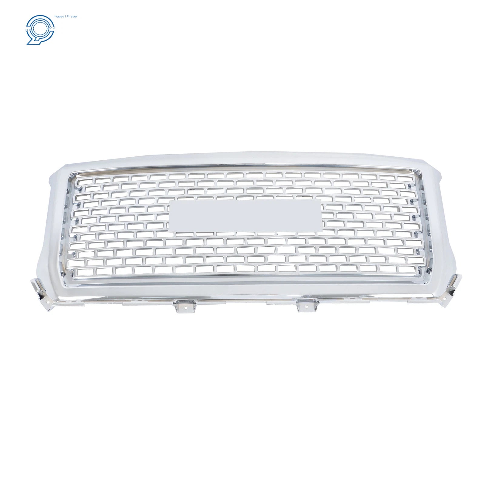 Chrome Mesh Front Bumper Upper Grille for GMC Sierra 1500 Denali (2014-2015)