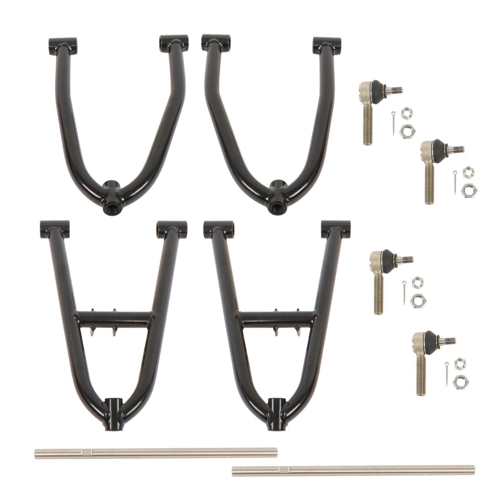 Set of 2 Front L & R Sport Extended A-Arms +3" for Suzuki Quadsport Z400 (2003–2008)