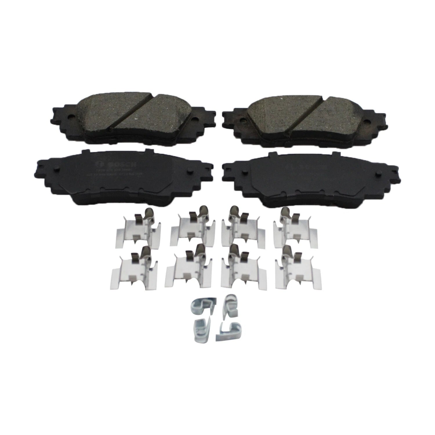 Set of 4 Bosch QuietCast Rear Ceramic Brake Pads for ES350 RX350L UX200 Avalon Camry (2007–2023)