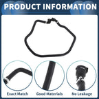 Radiator Hose for BMW X3/X4 (2018-2019) Rubber Black