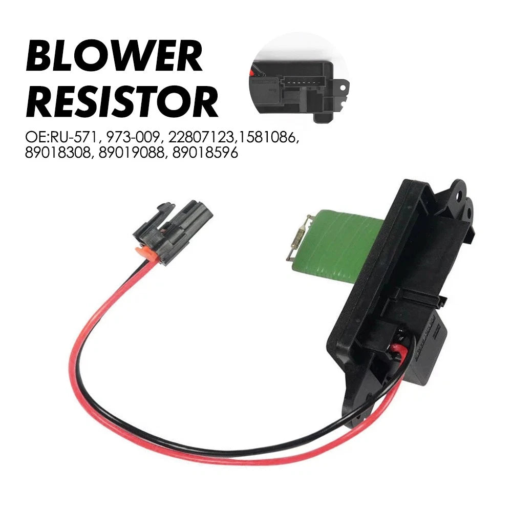 Blower Motor Resistor for Chevy Silverado GMC Sierra 1500 2500 3500 (2003–2006)