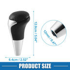 Gear Shift Knob for Toyota Land Cruiser  Black Silver Tone