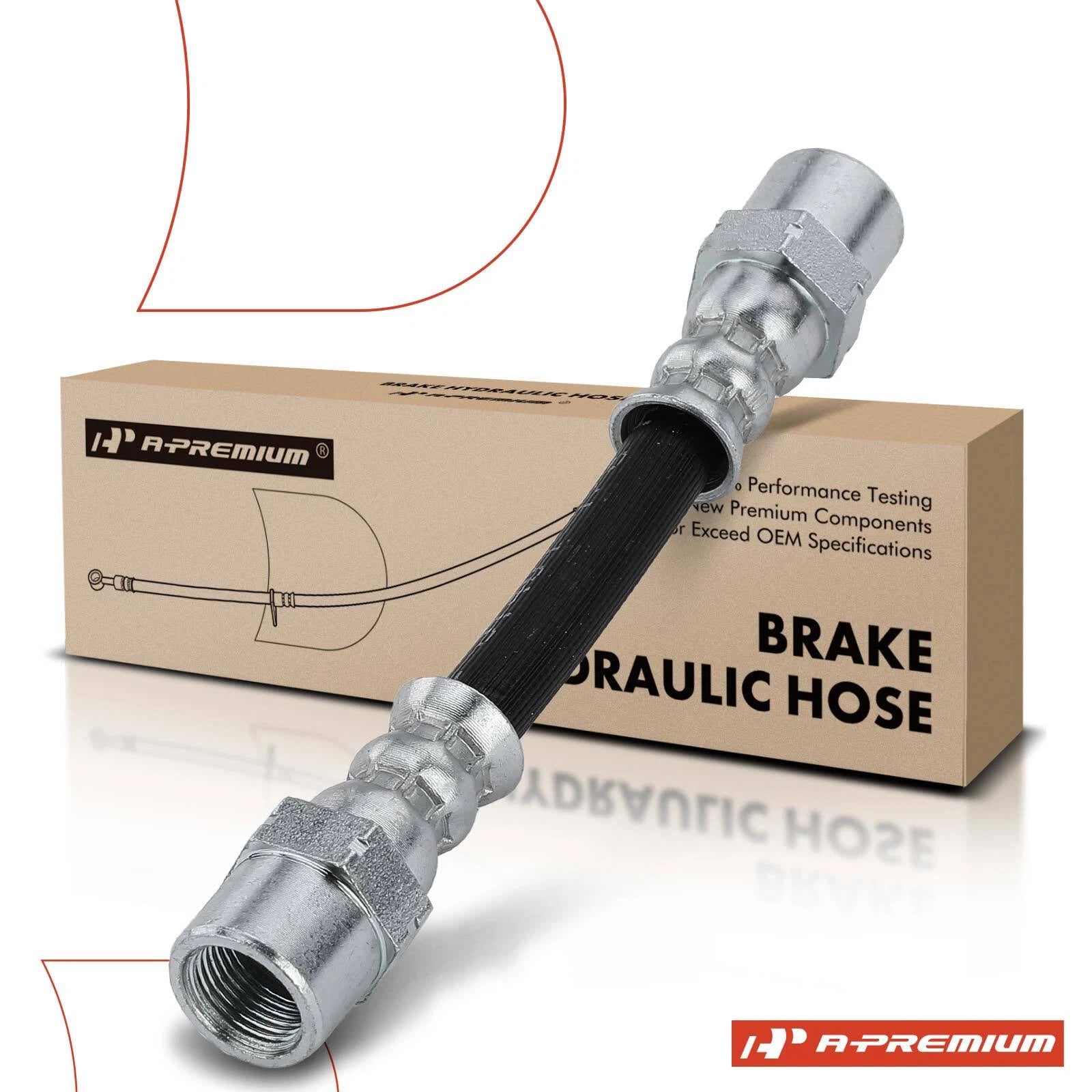 Rear Left Inner Brake Hydraulic Hose for BMW E39 525i 528i (2001–2003)