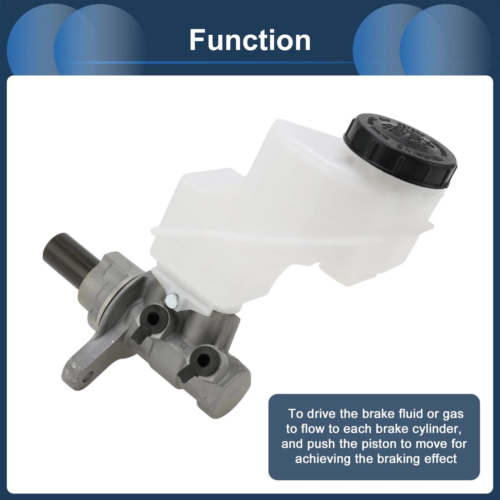 Brake Master Cylinder with Reservoir No. 46010JA02A for Nissan Altima (2007–2014)
