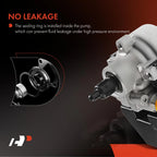 Power Steering Pump with Reservoir for Chevrolet S10 GMC Sonoma (1995–1999)