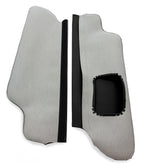 Sunvisors Cover Skin for Ford F150 (1997–1999) Black PVC Leather