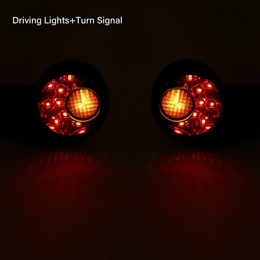 LED Amber Rear Turn Signals for Harley Sportster 883 1200 48 (1992-2022)
