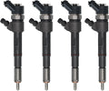 Set of 4 Fuel Injectors 0445110540 5801569141 for New Holland L221 L228 L321