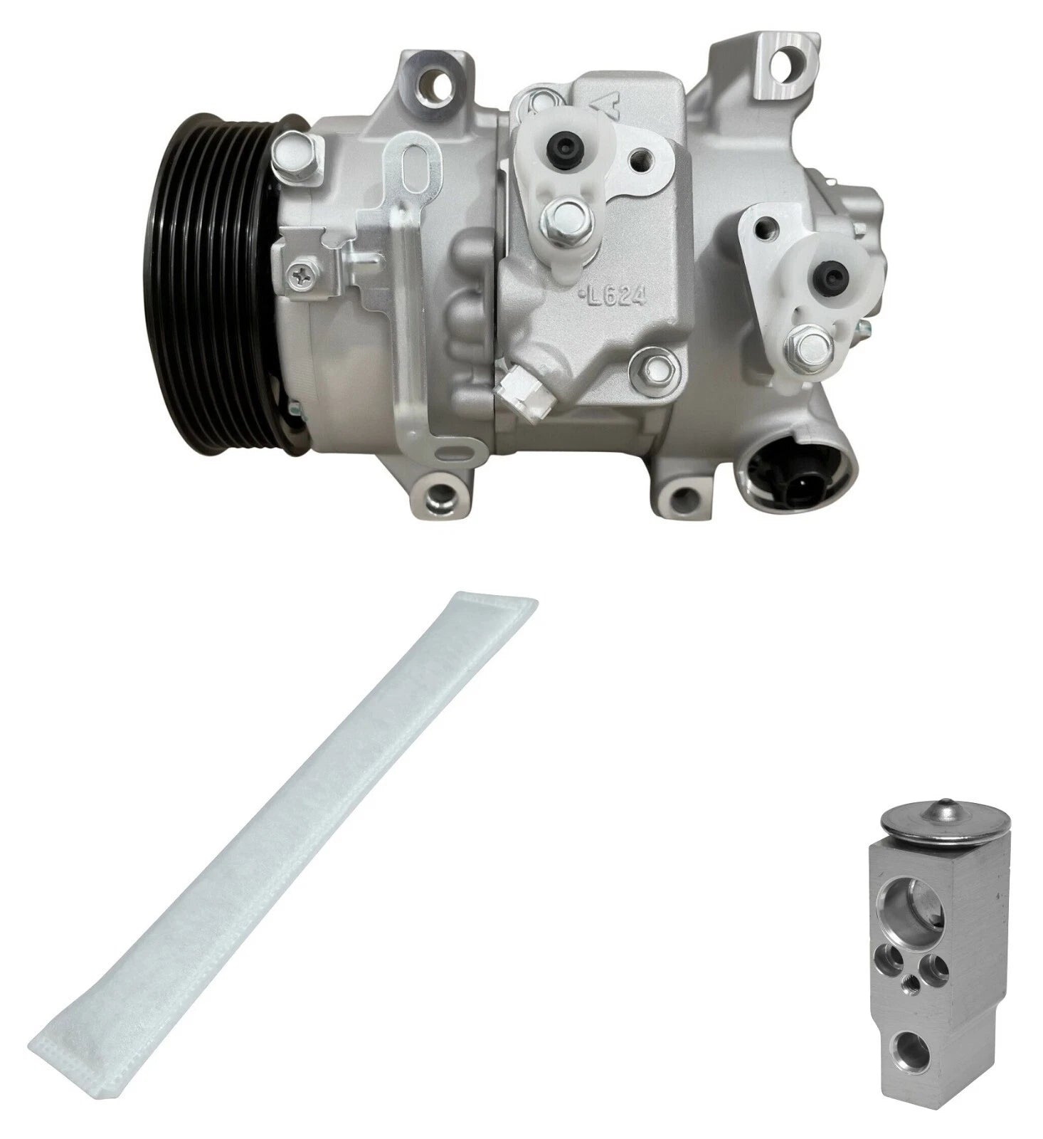 AC Compressor Kit Replacement for Toyota Matrix 2.4L (2011–2014)