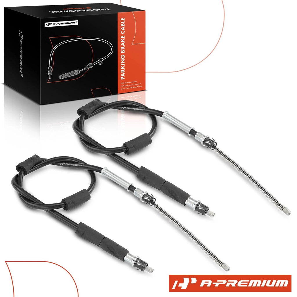 2X Rear Parking Brake Cables for Jeep TJ Wrangler (1997–2006)