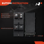 Front Left Power Window Switch for Nissan Altima (2008-2013)