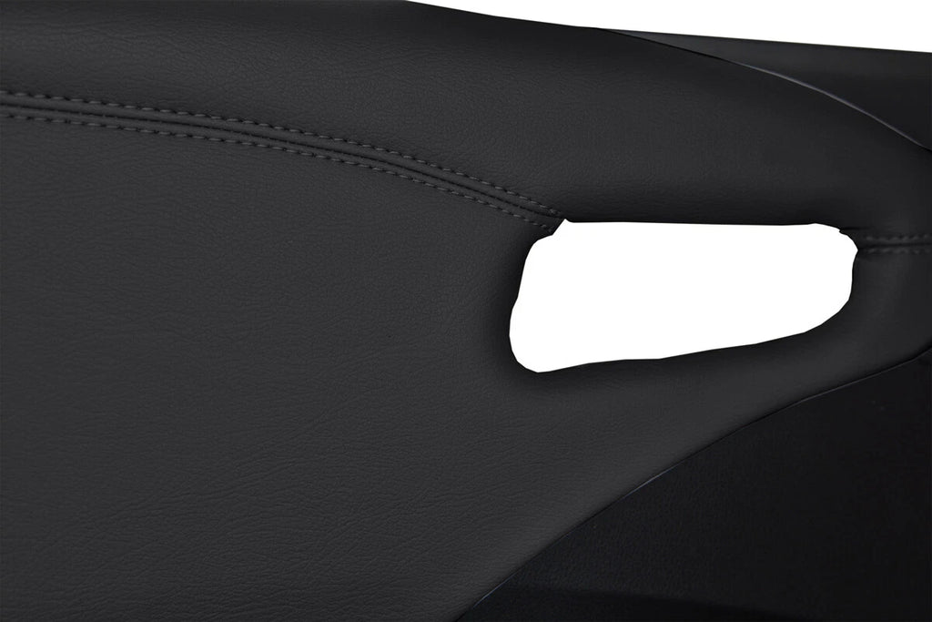 Leather Door Panel Cover for Acura RDX (2013–2018) Black