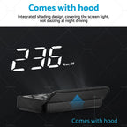 HUD GPS Speedometer Digital Display for OBD2 Cars (Universal)