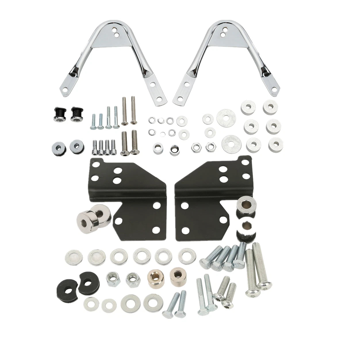 Sissy Bar Mount Rack Docking Kit for Harley Touring (1997–2008)