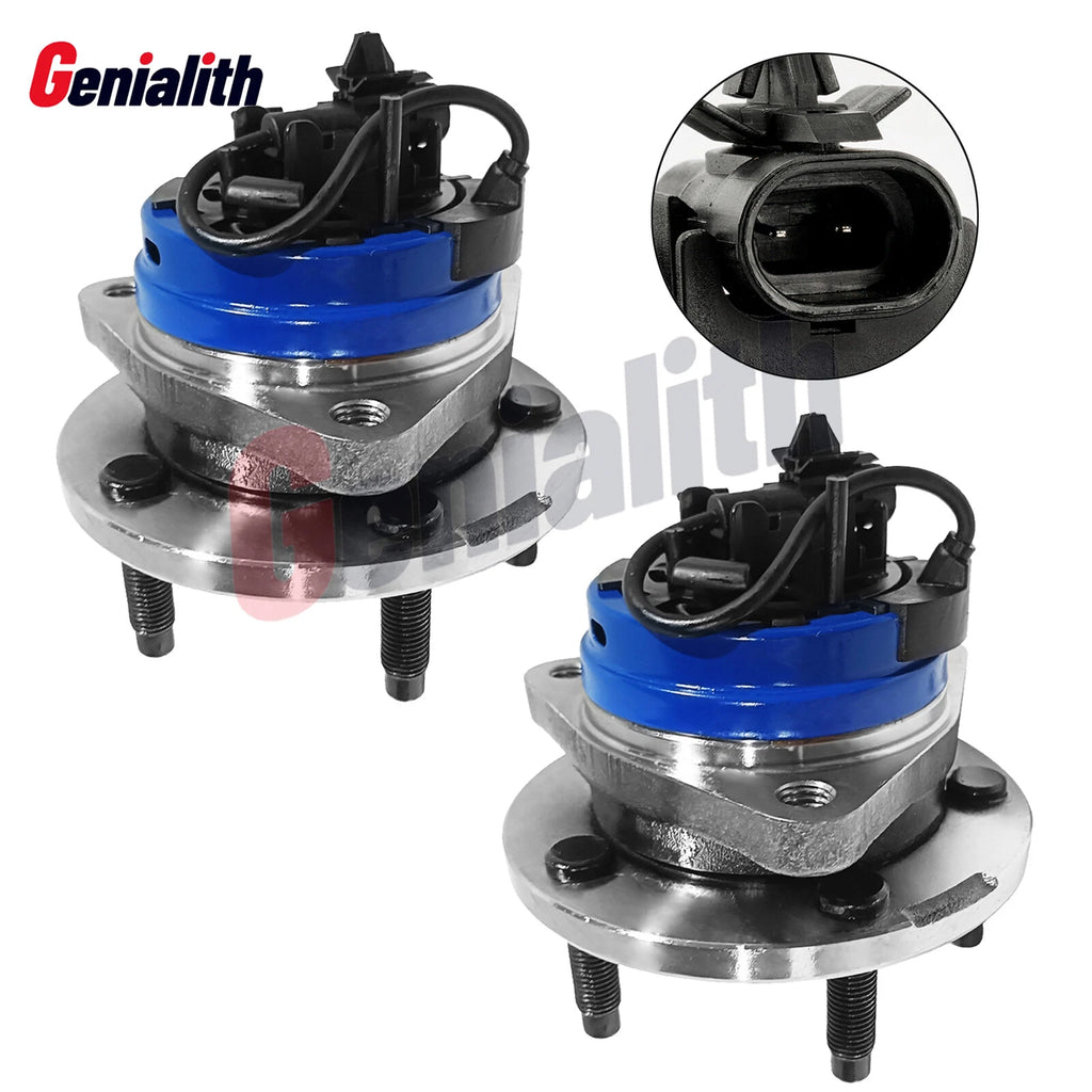 2X Front Wheel Bearings and Hubs Assembly 513214 for Saturn Aura (2007–2009)