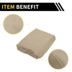 Center Console Lid Armrest Cover for Ford F-150 (2015–2021) Beige Microfiber Leather