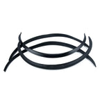 Wheel Eyebrow Protector Exterior Rubber Trim Flare