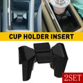 Set of 2 Center Console Cup Holder Insert Dividers for Toyota Highlander (2002–2007)