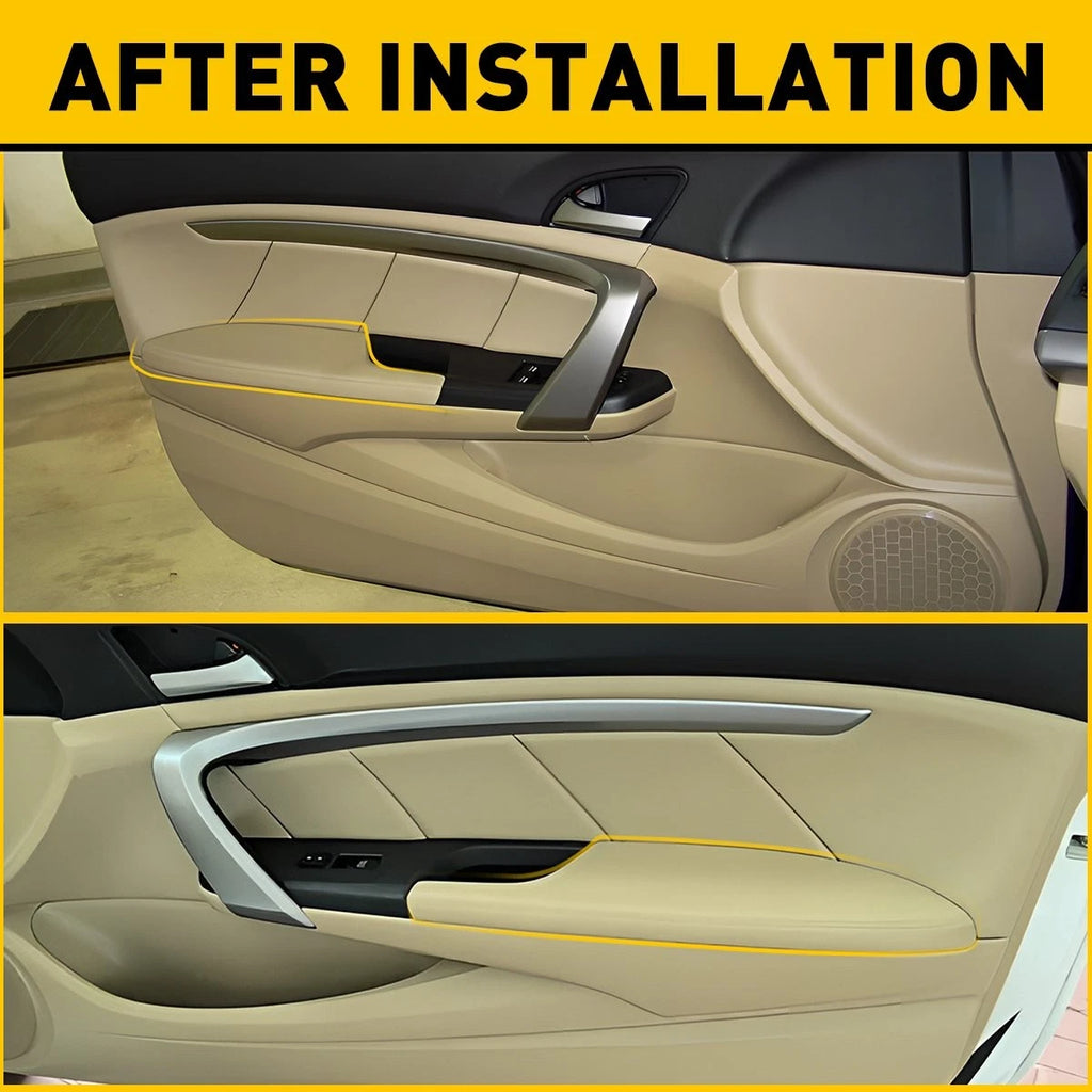 Set of 2 Door Armrest Panels for Honda Accord Coupe (2008–2012) Beige