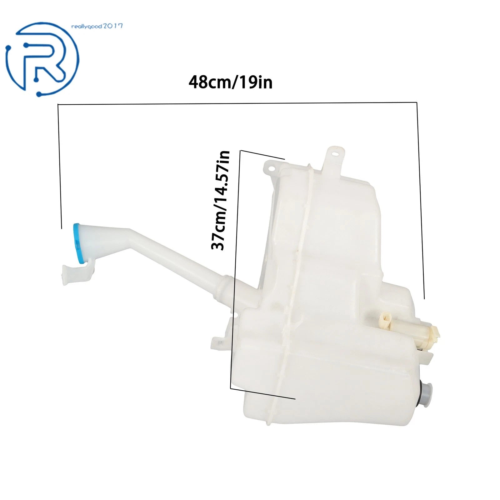 Washer Reservoir Unit with Pump and Sensor for Nissan Altima (2019-2023)
