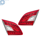 Set of 2 Inner Tail Light Assemblies for Nissan Sentra (2013-2015)