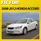 4X Exterior Door Handle for Honda Accord (2008–2012) Front Rear Left+Right Chrome
