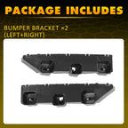 Set of 2 Outer Bumper Cover Brackets for Nissan Pathfinder (2013–2020)