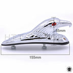 Chrome Front Fender Bonnet Eagle Head for Motorcycle (HTTMT)