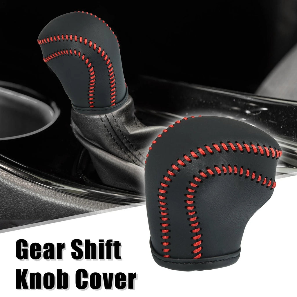 Gear Shift Knob Cover Protector for Toyota C-HR (2017–2021) Red Thread