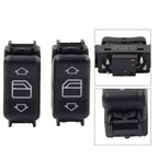 2Pcs Power Window Switch for Mercedes Benz (1985–1995) 1248204510 1248204610