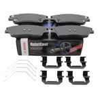 Bosch QuietCast Front Ceramic Brake Pads for Hyundai Elantra Tucson Kia Sportage (2011–2023)