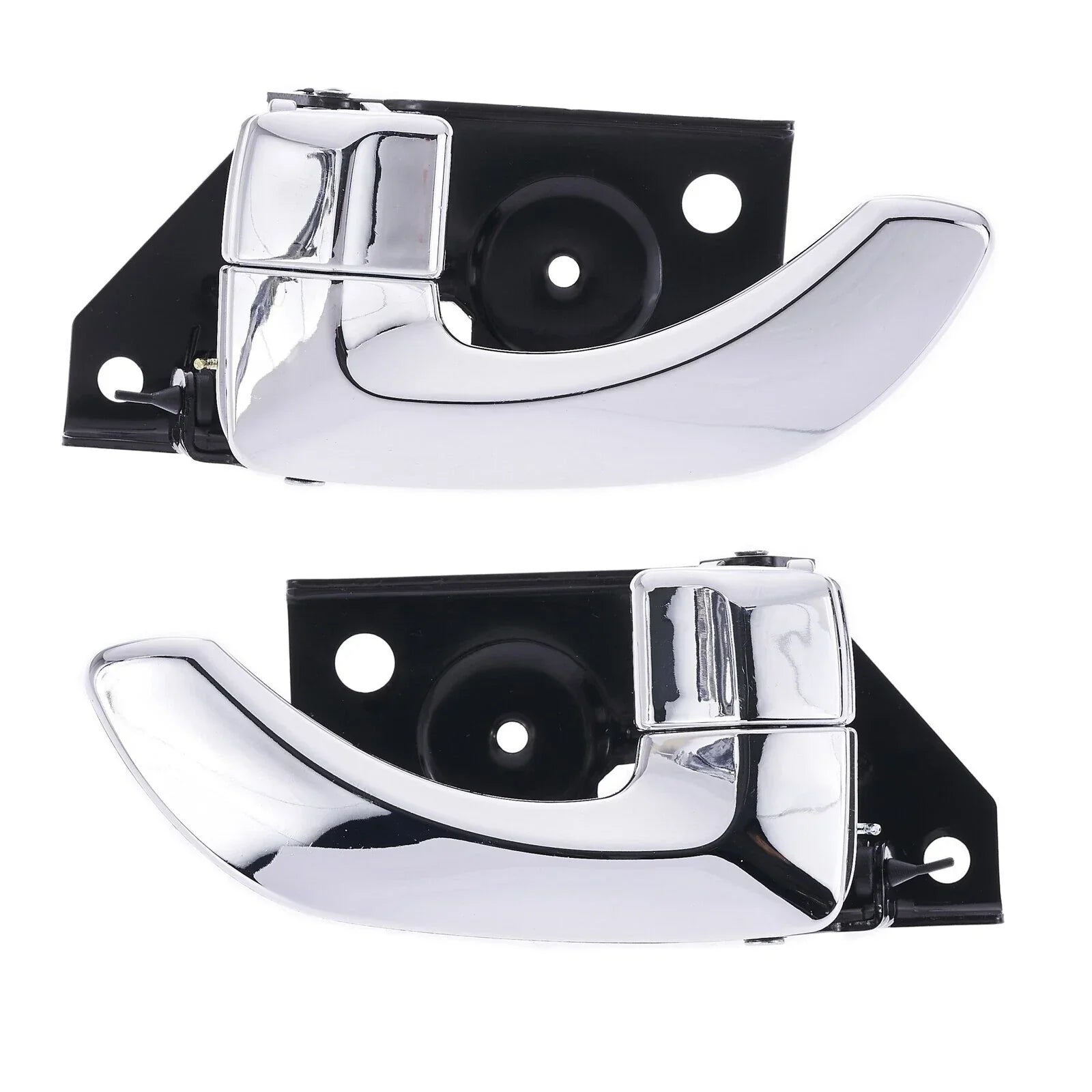 Door Handle Inner 2 x Chrome for Hyundai Santa Fe (2000–2005)