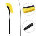 Curved Head Car Wheel Detail Brush for Wheel Hub Cleaning
