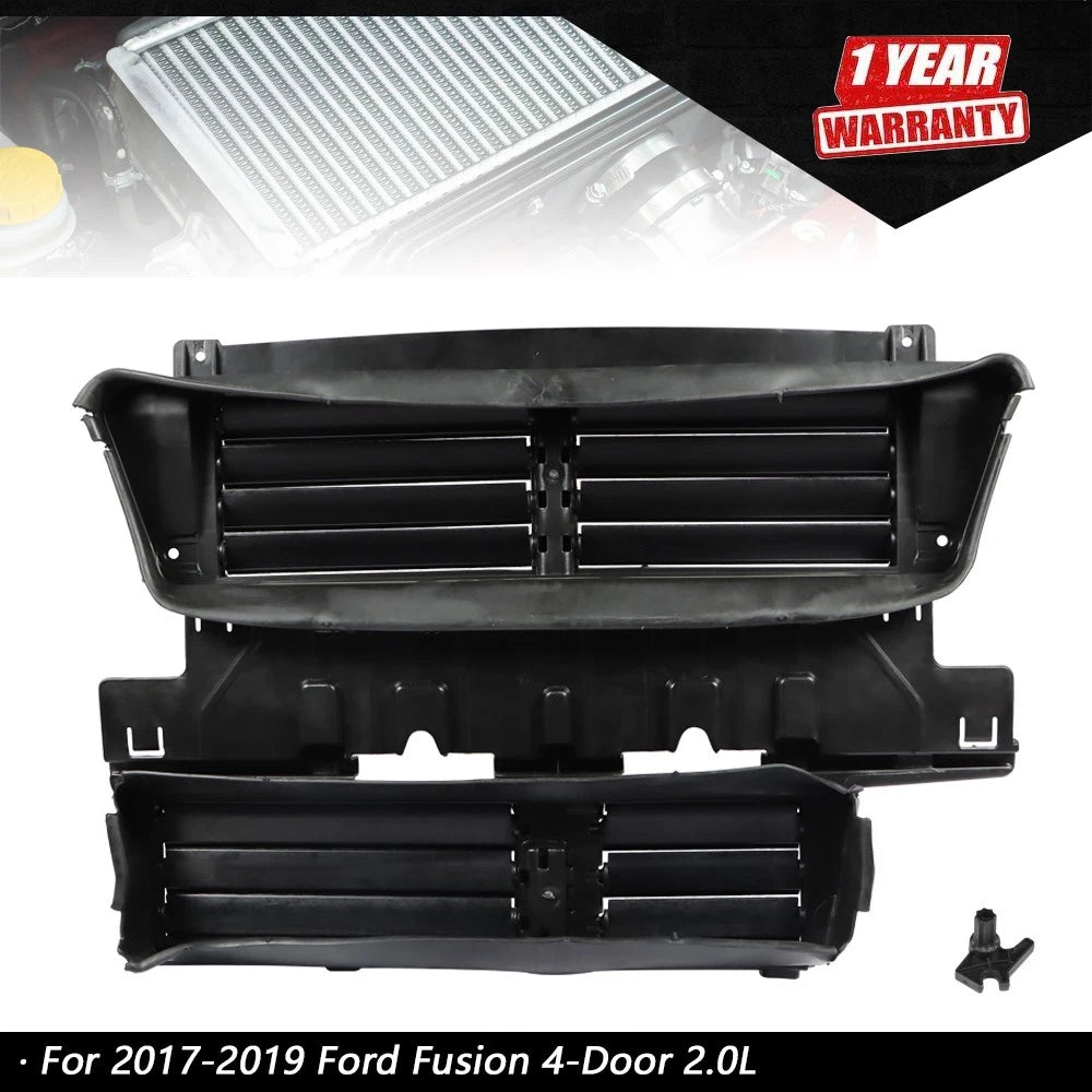 Radiator Support Shutter Grille Assembly for Ford Fusion (2017–2019)