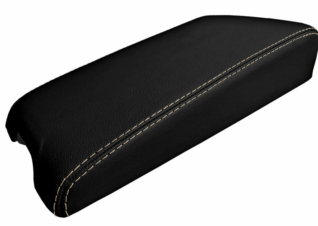 Leather Console Lid Armrest Cover for Infiniti G35 Coupe (2002–2007) Beige